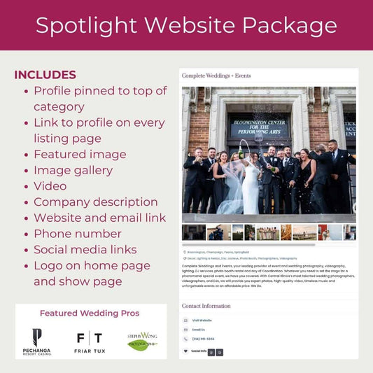 Spotlight Website Package